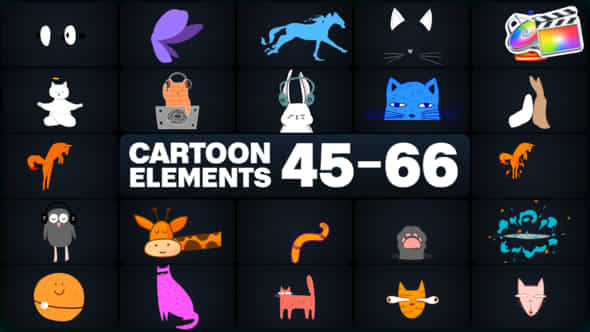 Cartoon Elements - VideoHive 47823603