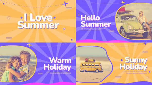 Colorful Summer Intro Fcpx - VideoHive 53729103