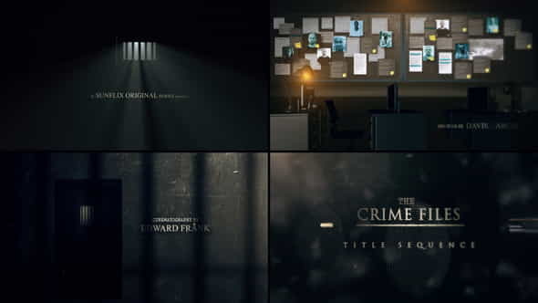 The Crime Files I Title - VideoHive 32164074