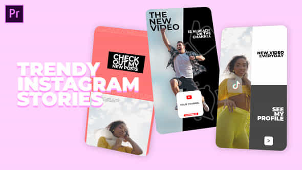 Trendy Instagram Stories - VideoHive 38565355