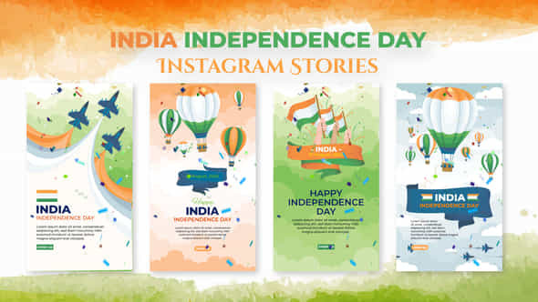 India Independence Day Instagram Stories - VideoHive 53748145