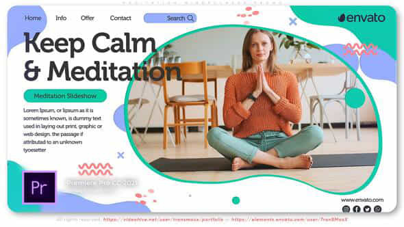 Meditation Mindfulness Promo - VideoHive 36037876