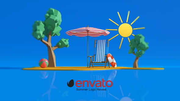 Summer Logo Intro - VideoHive 53096762