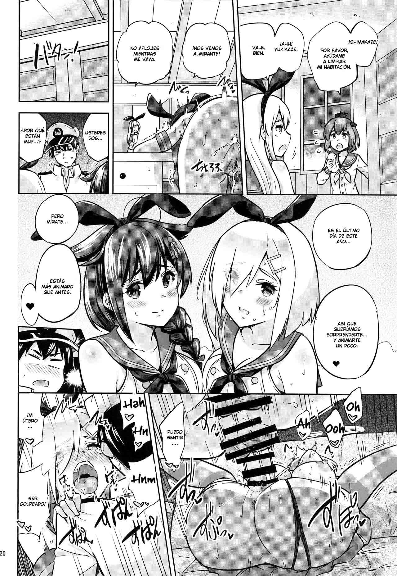 Zekamashi na Shigure chan to Hamakaze-san to Together with Shigure and Hamakaze Wearing Zekamashi - 20