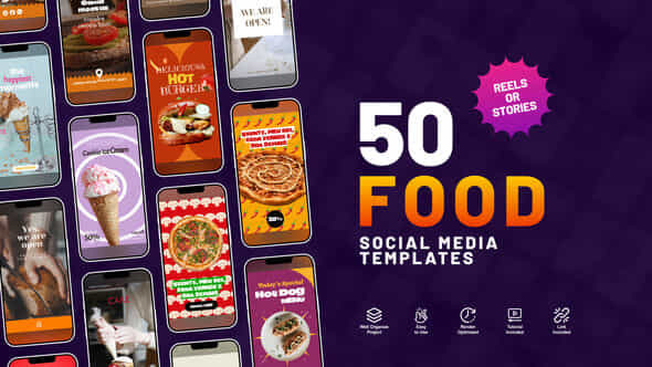 Food Instagram Reels - VideoHive 53393426
