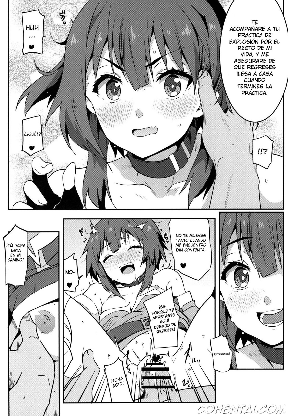 Megumin ni Kareina Shasei o! 4 (Kono Subarashii Sekai ni Syukufuku o!) xxx comics manga porno doujin hentai español sexo 