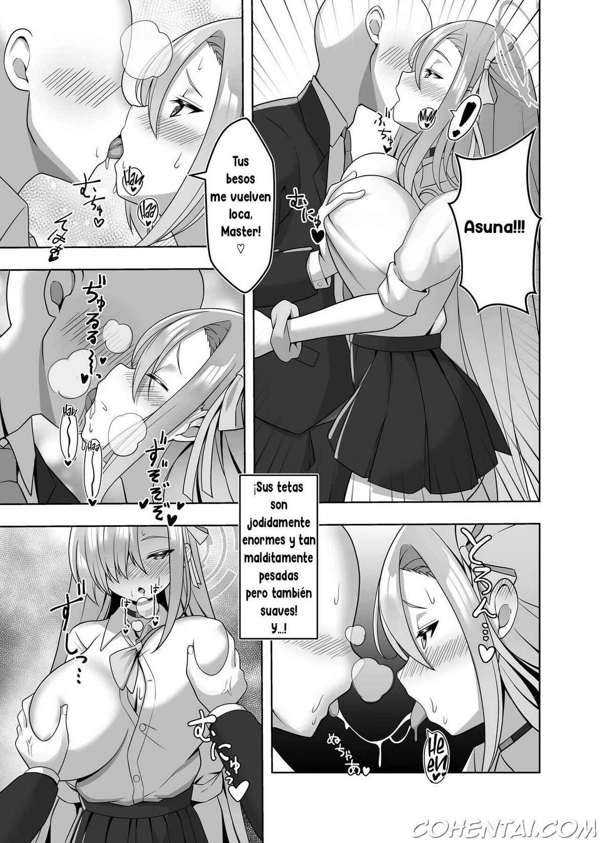 Ichinose Asuna to Sukebe Suru Hon (Blue Archive) xxx comics manga porno doujin hentai español sexo 