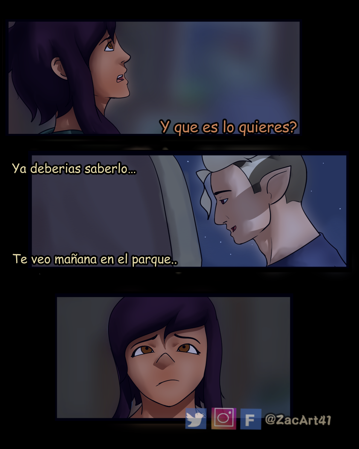 [ZacArt41] In My Absence (The Owl House) (Spanish)