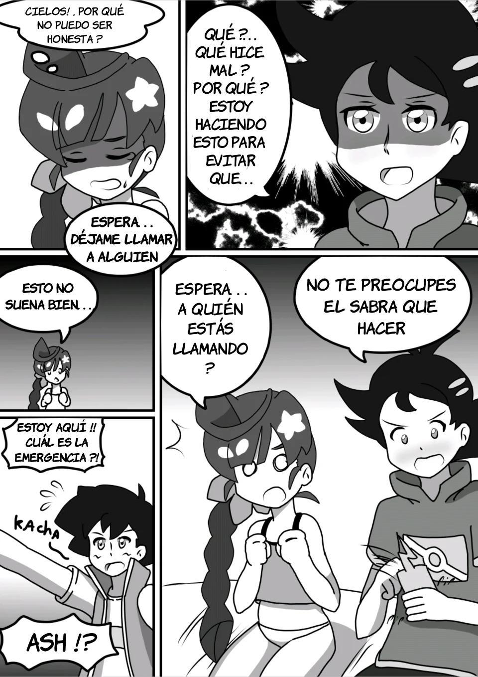 Mi primera vez fue en Kanto Reprise - Charla diaria de Ash y Chloe 7 - 15