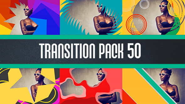 Transition pack 50 - VideoHive 7882370