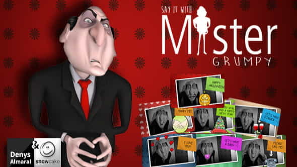 Say It With Mister Grumpy - VideoHive 9159224