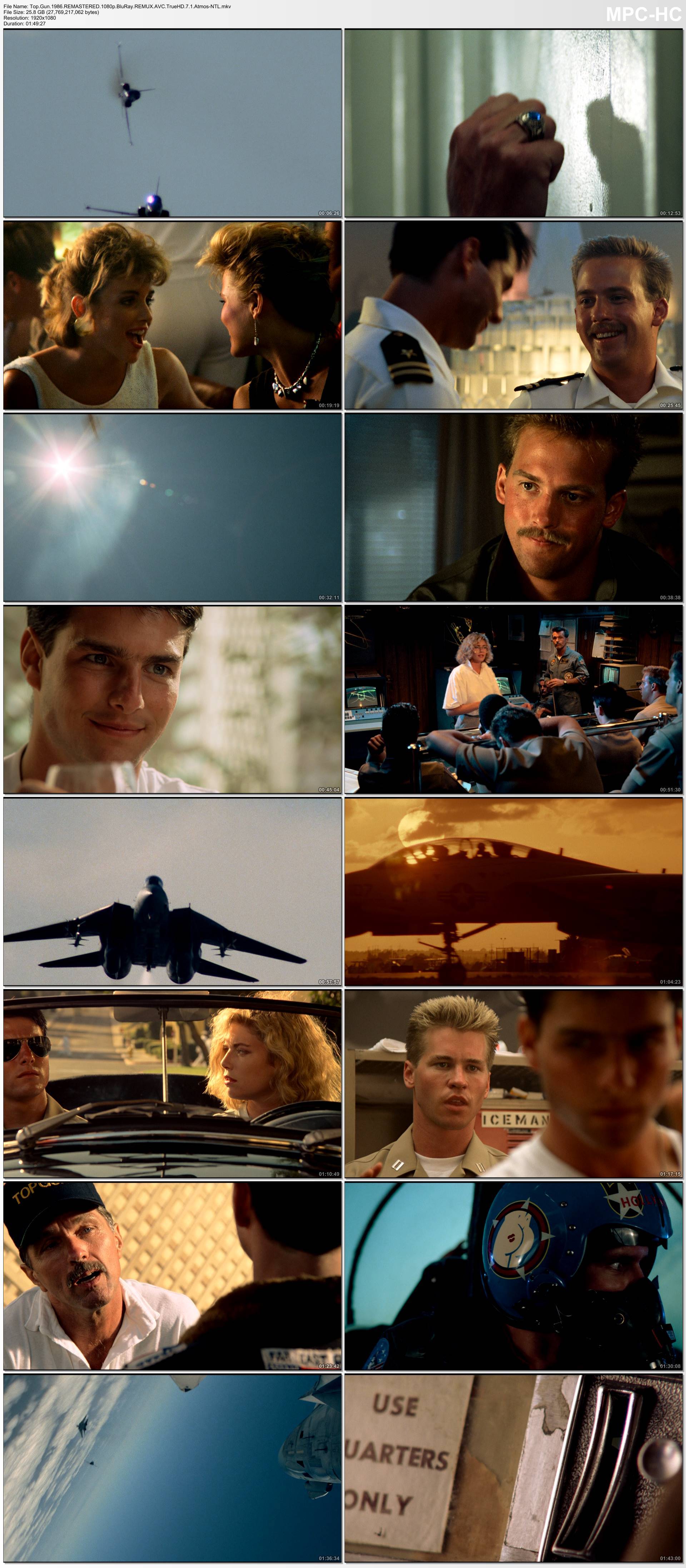 [Action|Drama] Top Gun 1986 RE 1080p BluRay REMUX AVC TrueHD 7.1 Atmos