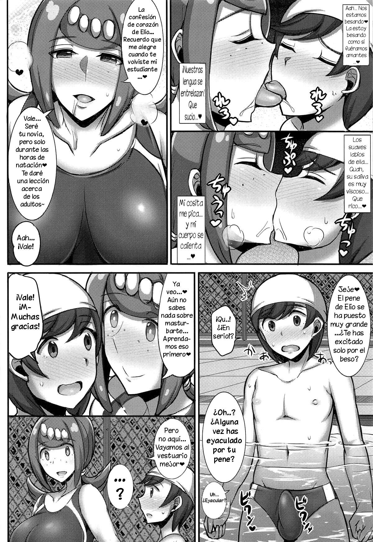 (C96) [Yuasa Rengou (Jean Louis)] Suiren Mama no Miwaku no Kojin Lesson (Pokémon Sun and Moon) [Spanish] (Solarismaximum)