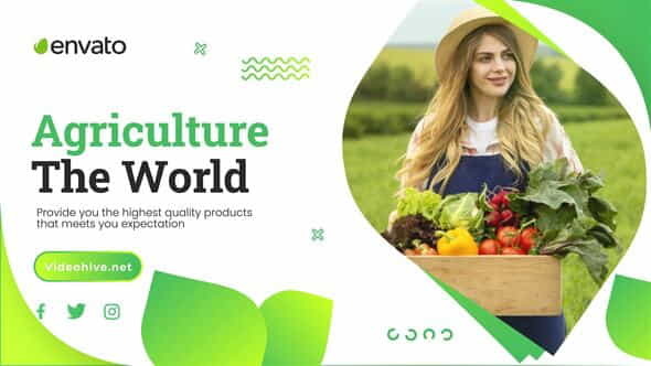 Agriculture Farming Business Promo - VideoHive 32702044