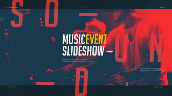Music Event SlideshowParty InvitationEDM Festival - VideoHive 24735521