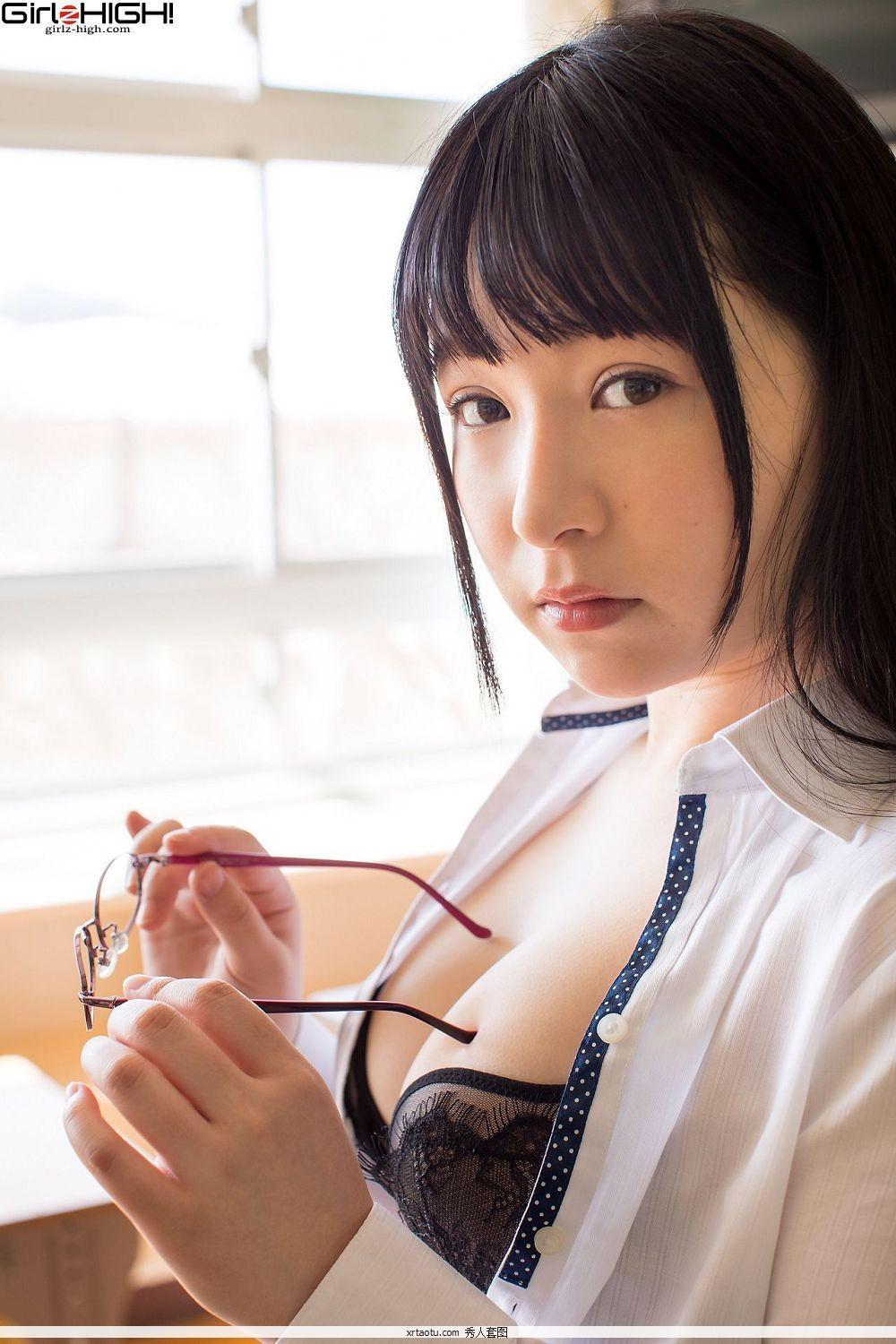 [日本Girlz-High写真] Hirano Moe 平野美 – 黑丝女老师的迷惑(36)