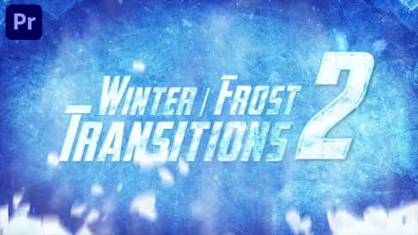 Christmas Snowfrost Winter Ice Transitions 2 - VideoHive 48775457