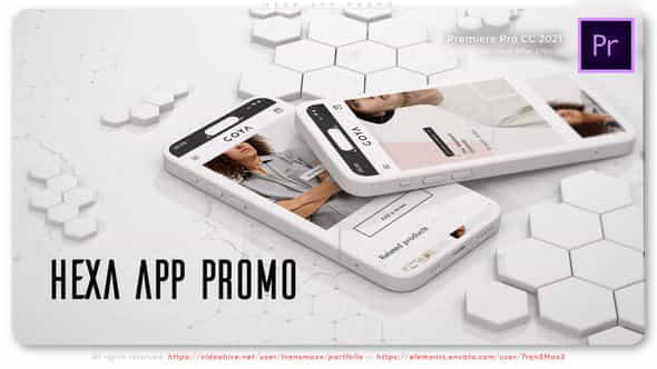 Hexa App Promo - VideoHive 47784393