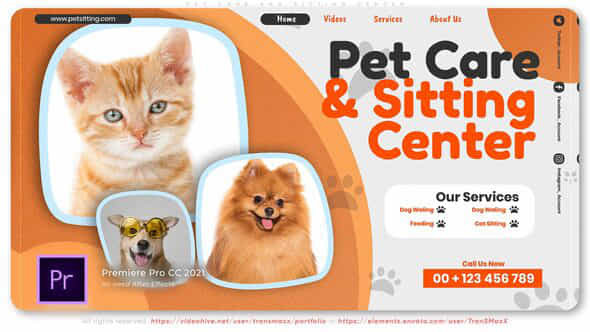 Pet Care and - VideoHive 38814535