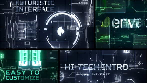 Hi-Tech Intro - VideoHive 17923283