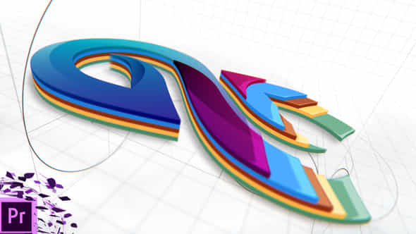 Color 3D Logo - VideoHive 45327261