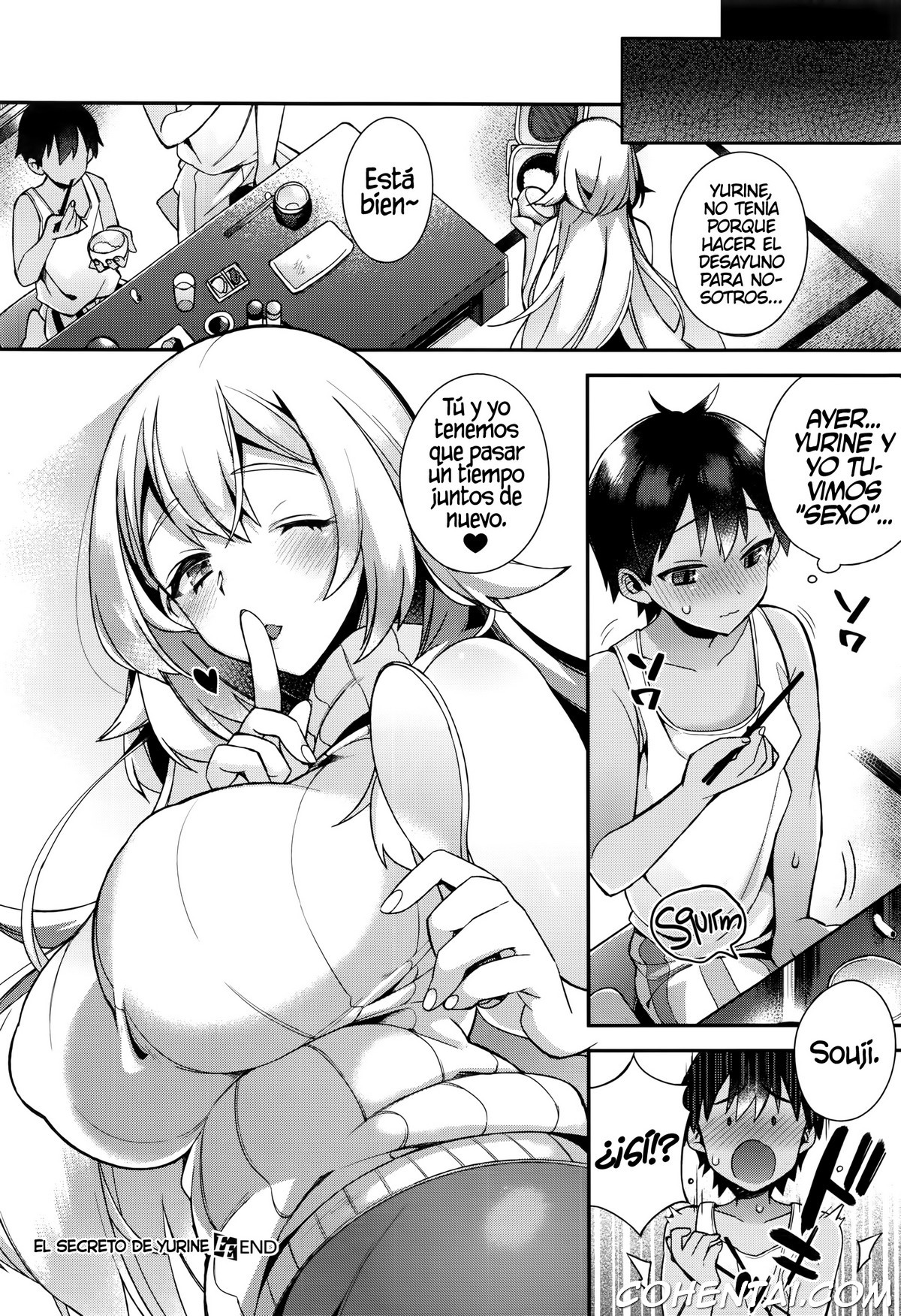 Naisho no Yurine-san (COMIC ExE 02) xxx comics manga porno doujin hentai español sexo 