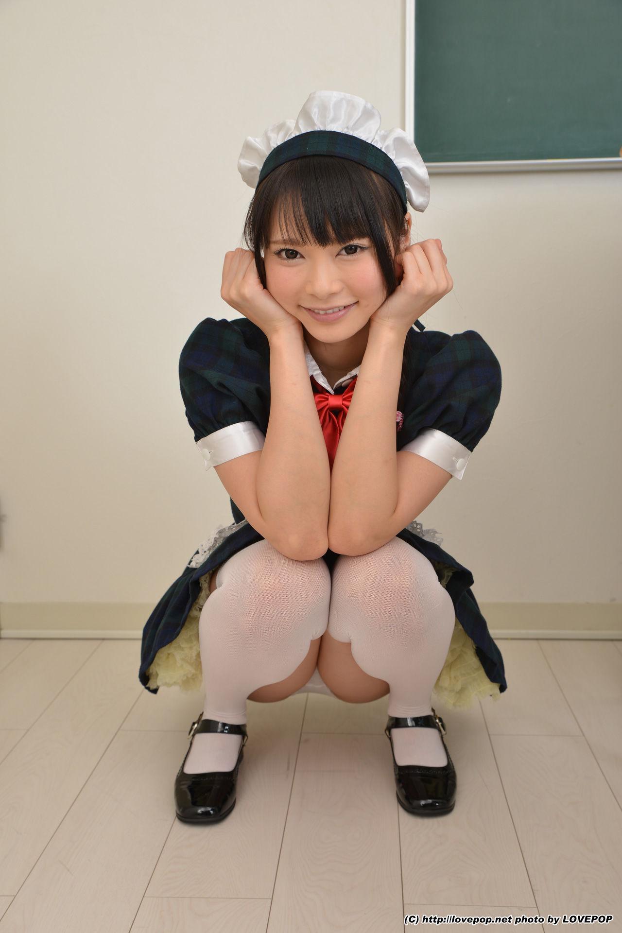 [LovePop] Airi Natsume 夏芽爱莉/なつめ愛莉 MAID Set03 写真集(10)