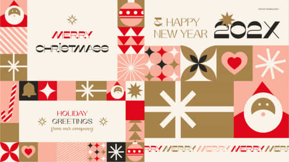 Christmas Card After Effects Template - VideoHive 49695279