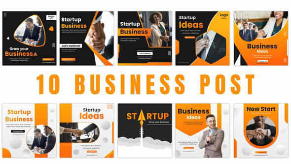 Business Startup Instagram - VideoHive 35491407