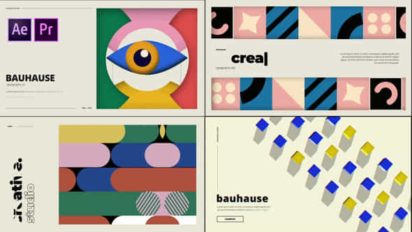 Bauhaus Stories - VideoHive 43670390