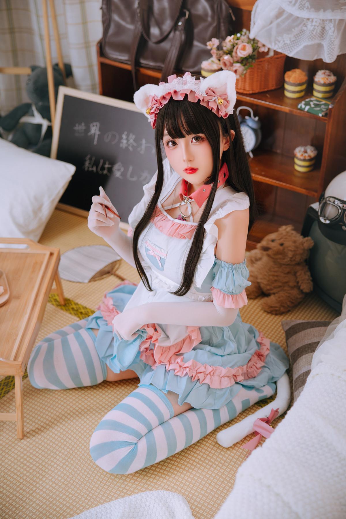 Cosplay Rinaijiao日奈娇 兔尾女仆(1)