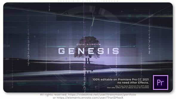 Genesis Digital Slideshow - VideoHive 34910149