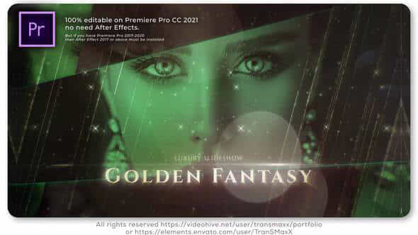 Golden Fantasy Luxury - VideoHive 34703938