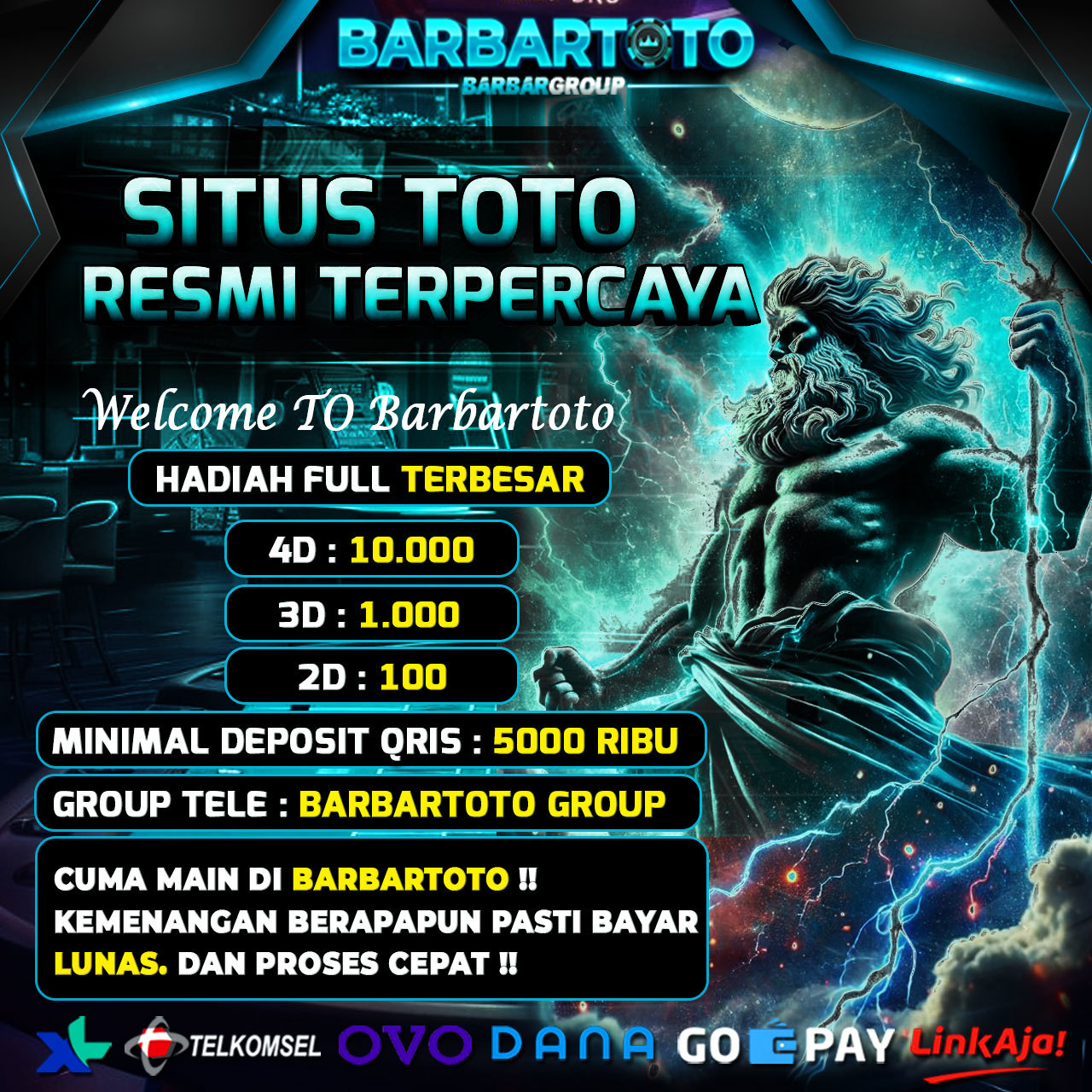 BARBARTOTO ~ Bandar Toto Macau 4D & Toto 4D Online Resmi Terpercaya Tahun 2025