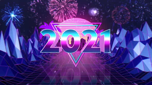 New Year Countdown - Retro - VideoHive 29734009