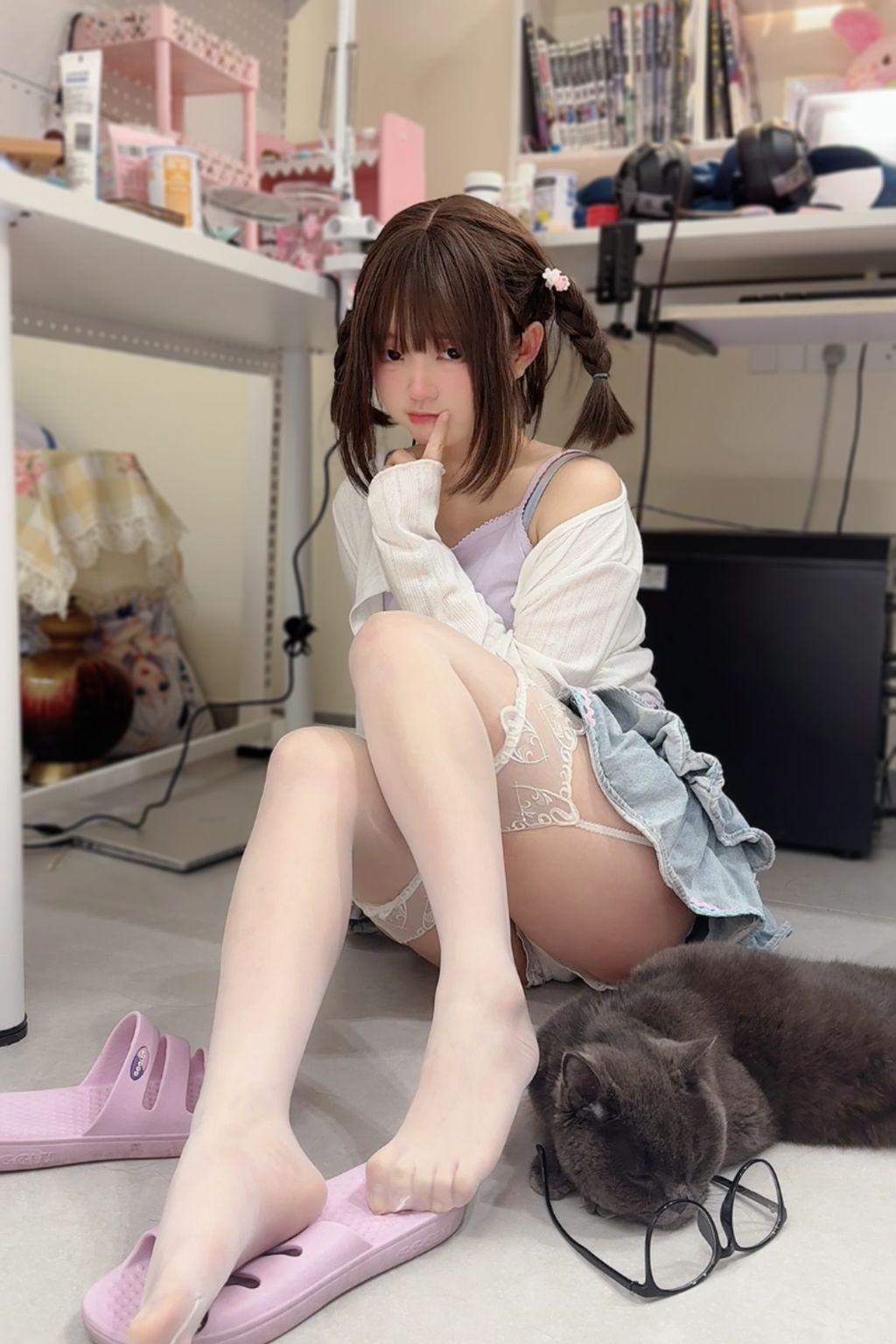 Coser@神沢永莉: 香草芋泥 (87 photos )(46)
