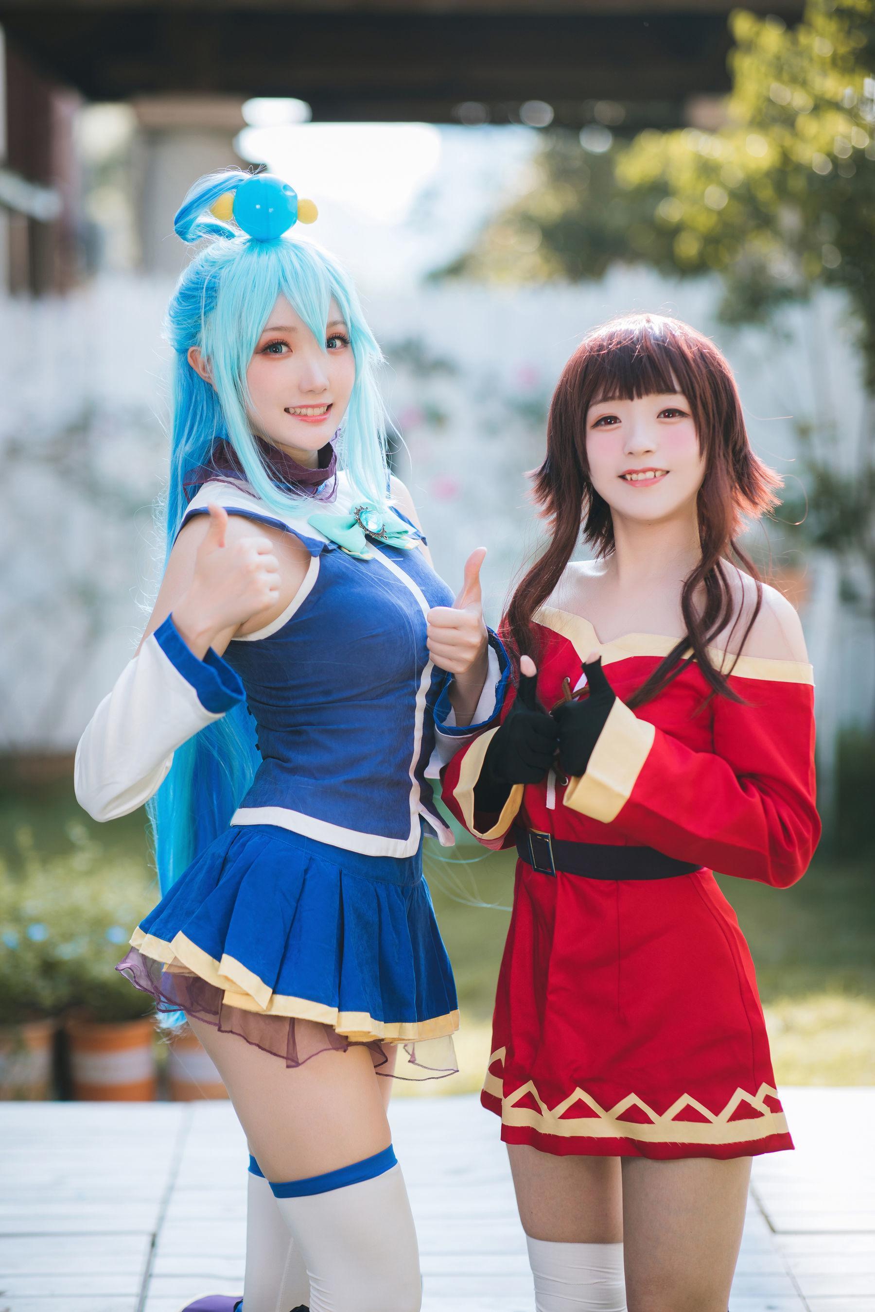 [网红COSER] 瓜希酱福利 – 阿库娅 写真集(8)