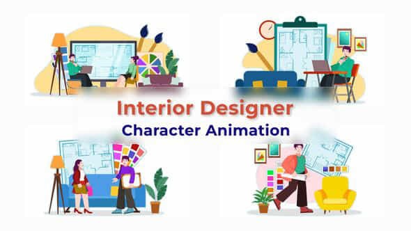 Interior Designer Explainer - VideoHive 38194996