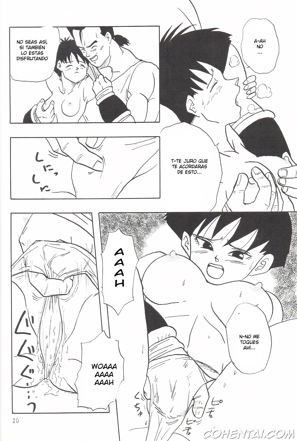 Y (Dragon Ball Z) xxx comics manga porno doujin hentai español sexo 