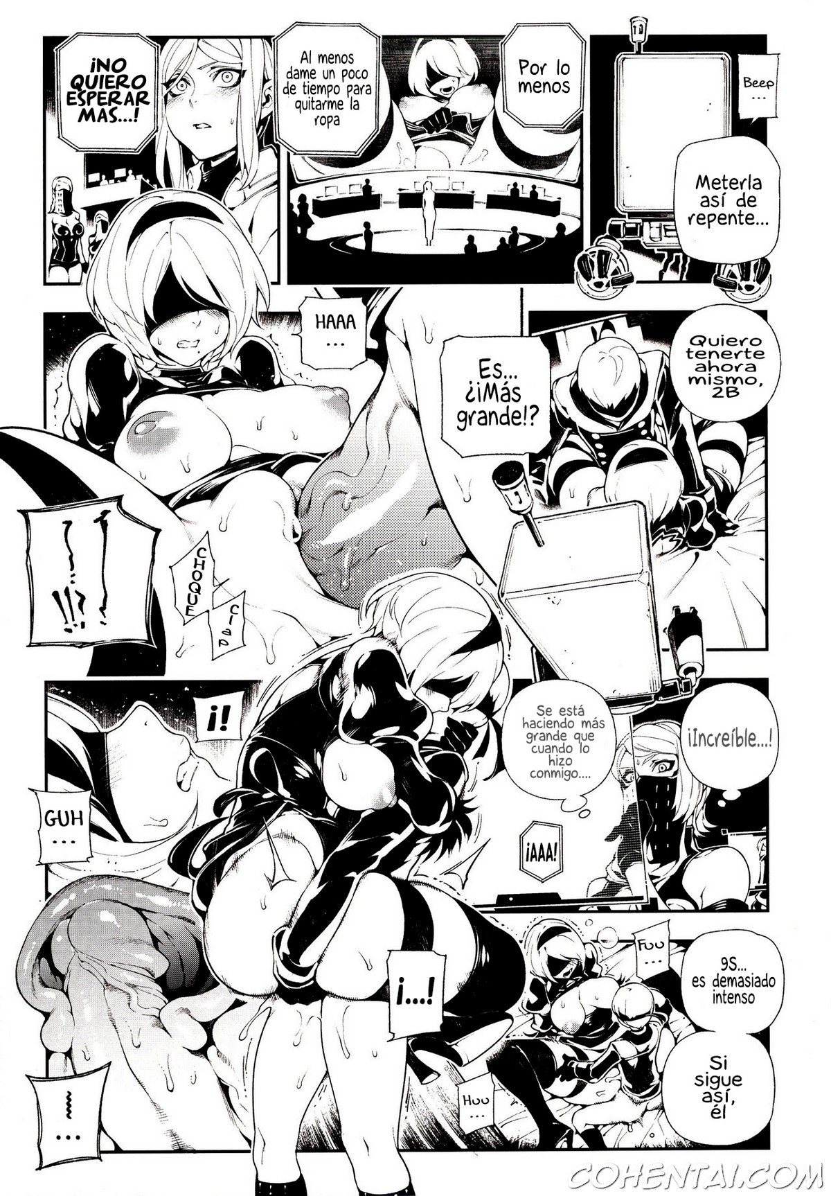 NieR : 2BR18 (NieR:Automata) xxx comics manga porno doujin hentai español sexo 