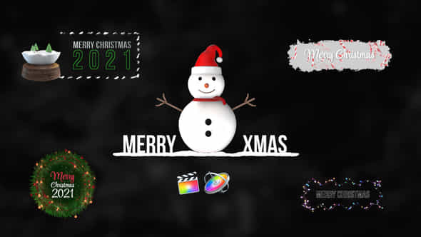 Christmas Creative Titles - VideoHive 35276034