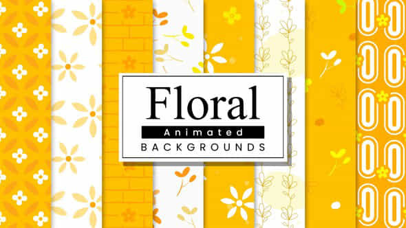 Floral Backgrounds - VideoHive 51332480