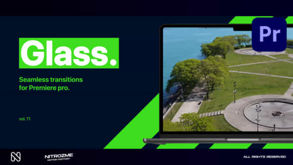 Glass Transitions Vol 11 For Premiere Pro - VideoHive 48986879