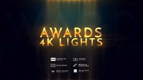 Awards | 4K Lights - VideoHive 27688415