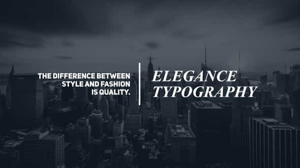 Minimal Typography - VideoHive 22958348