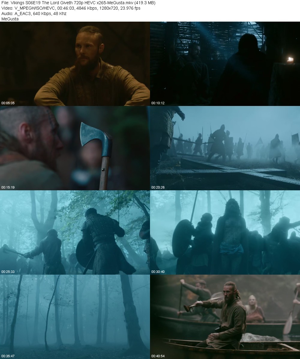 Vikings S06E19 The Lord Giveth 720p HEVC x265-MeGusta