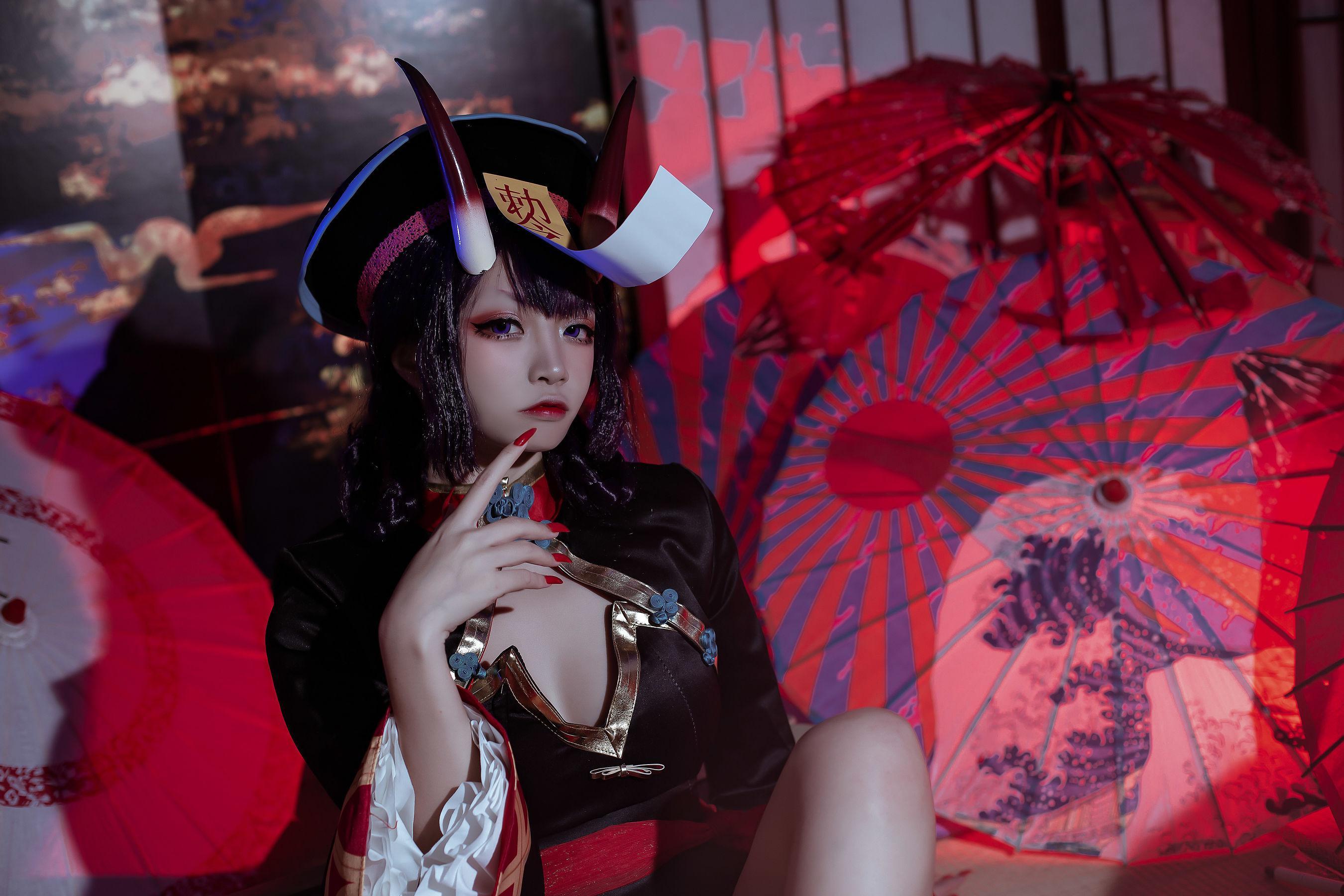 [Cosplay] 二佐Nisa – fate酒吞僵尸童子 写真套图(13)