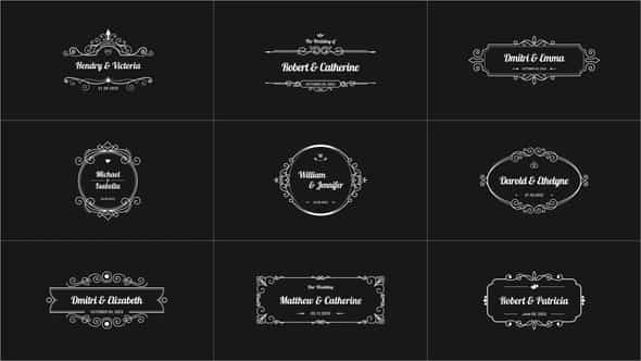 Wedding Titles - VideoHive 41750246