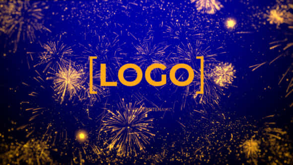 New Year Fireworks Logo Fcp - VideoHive 49851657