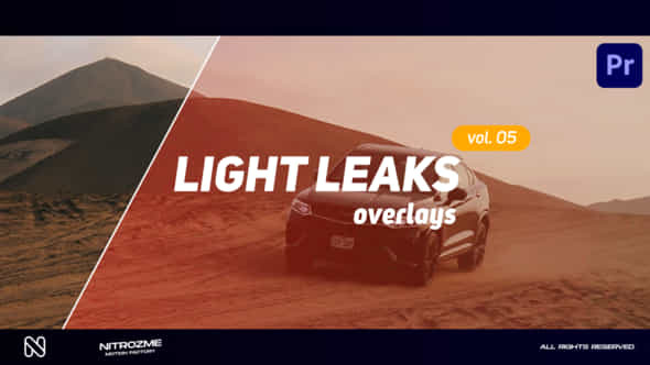 Light Leaks Overlays - VideoHive 48037472